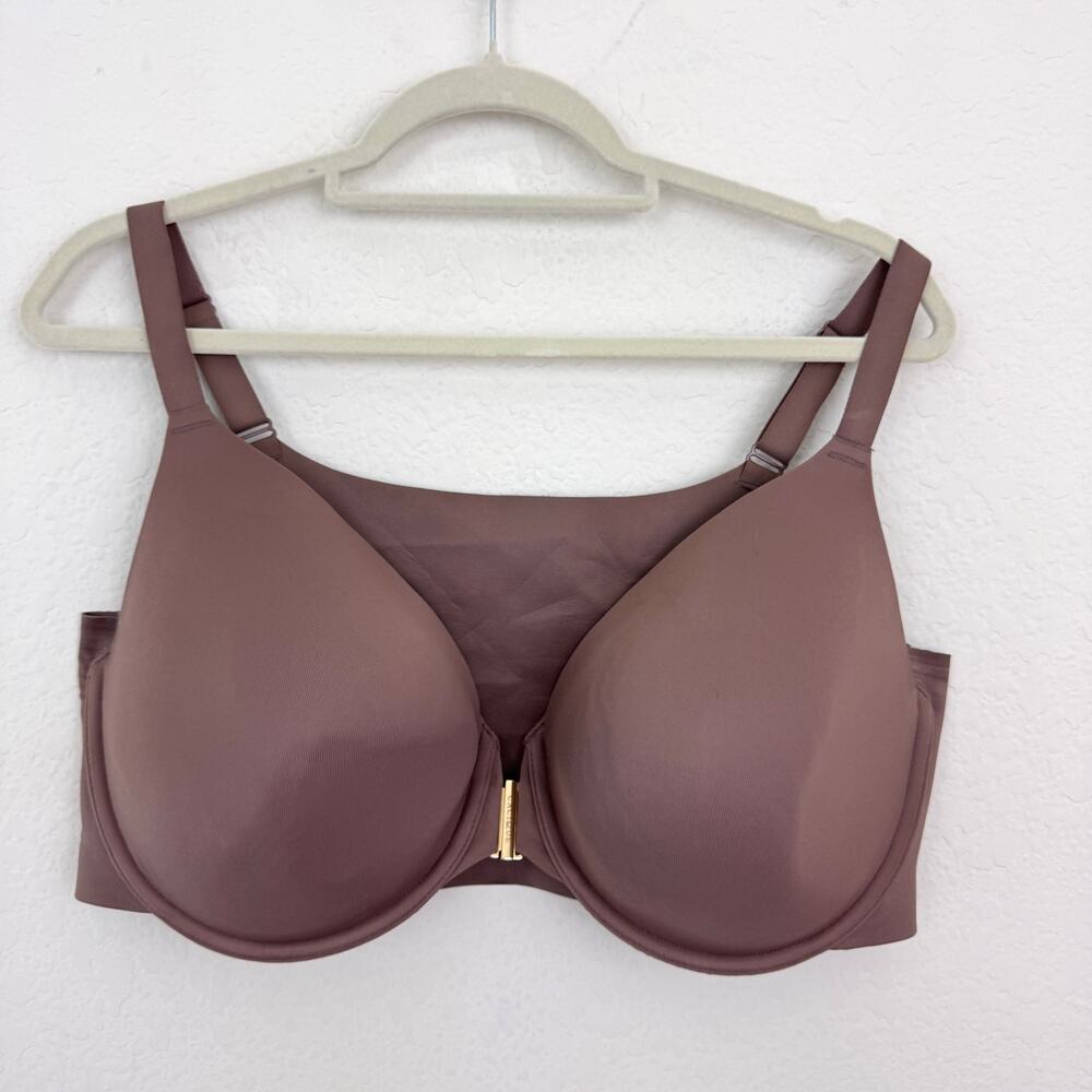 Lane Bryant Cacique Womens Lightly Lined Full Coverage Bra Size 42DDD Taupe